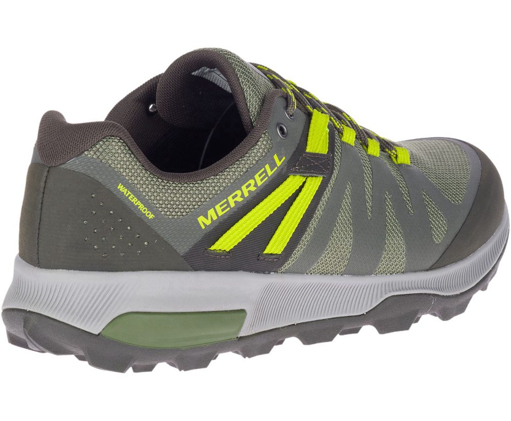 Merrell Vandresko Herre - Zion Fst Waterproof - Olivengrøn - QHO895341